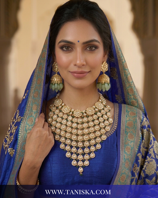 The Imperial Emerald & Kundan Bridal Set