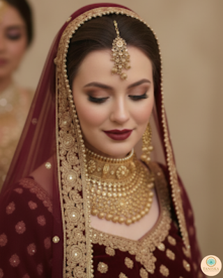 The Royal Antique Gold Majesty Necklace Set