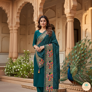 The Maharani Phulkari Dupatta