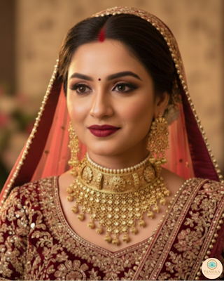 The Royal Antique Gold Majesty Necklace Set