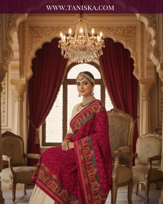 The Dholi Baarat Phulkari Dupatta
