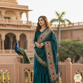 The Maharani Phulkari Dupatta