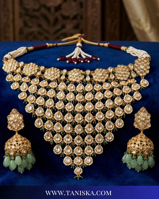 The Imperial Emerald & Kundan Bridal Set