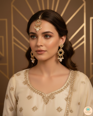 The Empress Golden Necklace Set
