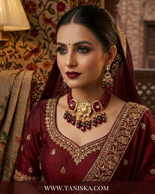 The Royal Peacock Heritage Choker