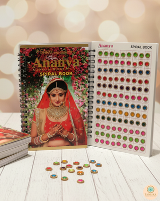 Ananya GOLDEN Swarovski Style Bindi Book (960 Bindis)