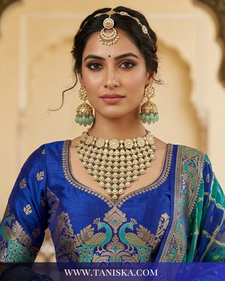 The Imperial Emerald & Kundan Bridal Set