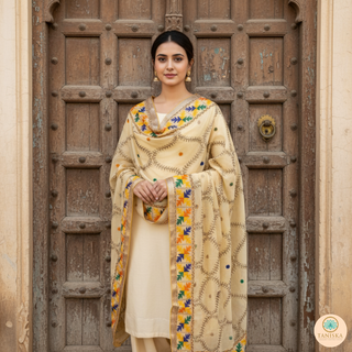 Sonehri Bagh Phulkari Dupatta