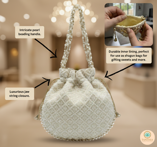 Luxury Jaw String Gift Bag - Perfect For Any Occassion (Single Piece)