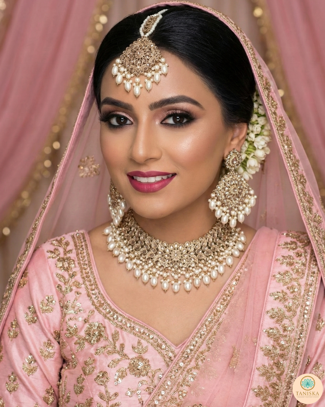 The Majestic Pearl-Cascade Gala Necklace Set