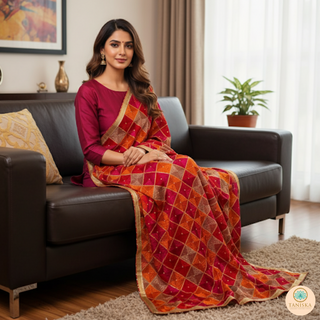 The Patiala Bagh Phulkari Dupatta