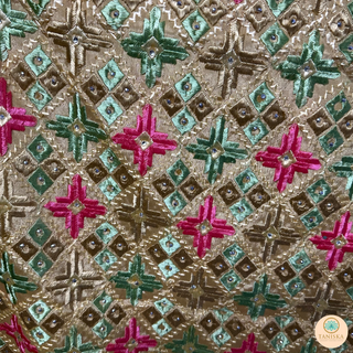 The Meenakari Bagh Phulkari Dupatta