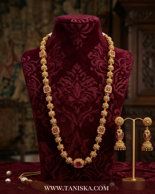 The Imperial Ruby Matar-Mala Set