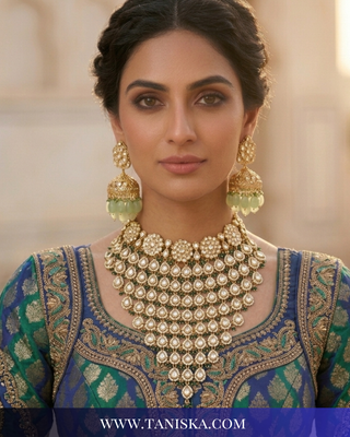 The Imperial Emerald & Kundan Bridal Set
