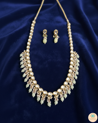 The Sovereign Ishani Heritage Haar (Mint)