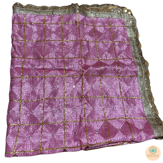 The Pink Guava Glam Phulkari Dupatta