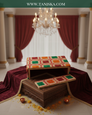 Phulkari Colourful FATTI - with Foot Plate