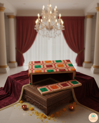 Phulkari Colourful FATTI - with Foot Plate