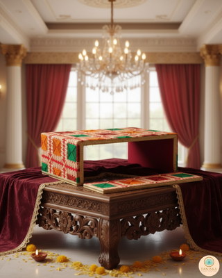 Phulkari Colourful FATTI - with Foot Plate