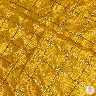 The Lemon Glam Phulkari Dupatta