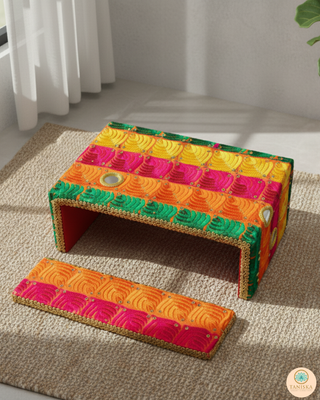 Phulkari Colourful FATTI - with Foot Plate
