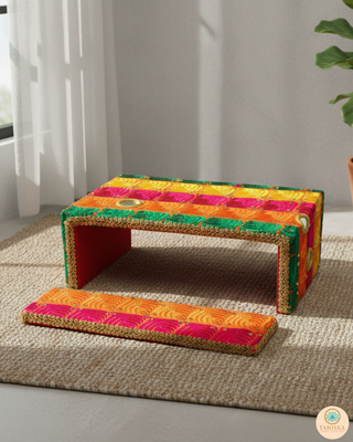 Phulkari Colourful FATTI - with Foot Plate