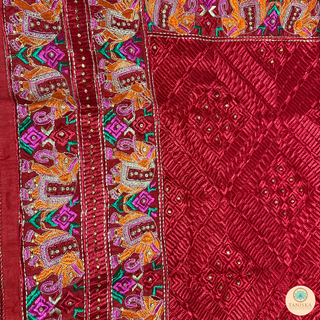 The Gajraaj Bloom Phulkari Dupatta