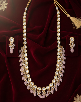 The Sovereign Ishani Heritage Haar (Baby Pink)