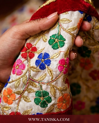 The Ivory Garden Heritage Bridal Chunnii