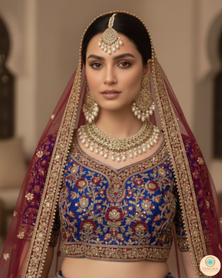The Majestic Pearl-Cascade Gala Necklace Set