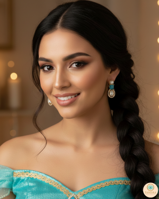 The Verra Necklace Set (Turquoise)