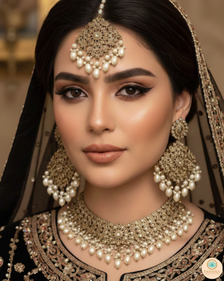 The Majestic Pearl-Cascade Gala Necklace Set