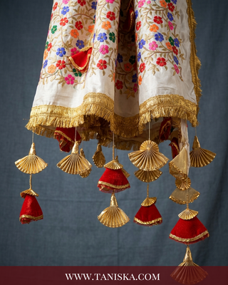 The Ivory Garden Heritage Bridal Chunnii