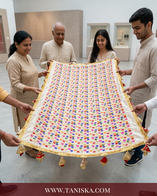 The Ivory Garden Heritage Bridal Chunnii