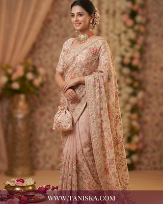 Rose & Mint Meenakari Bridal Set