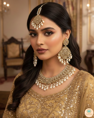 The Majestic Pearl-Cascade Gala Necklace Set