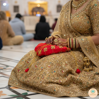 1 Red Multi-Purpose DORI RUMAL (Gift Bag, Thaal Cover, Potli Bag - Perfect for: Indian Wedding, Shagan Ceremony, Chunni Charhana, Bridal Shower, Baby Shower, Maiyan, Weddings, Favors, Shaadi, Walima)