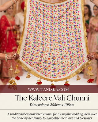 The Ivory Garden Heritage Bridal Chunnii