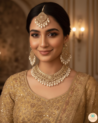 The Majestic Pearl-Cascade Gala Necklace Set