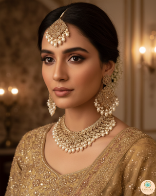 The Majestic Pearl-Cascade Gala Necklace Set