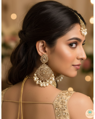 The Majestic Pearl-Cascade Gala Necklace Set