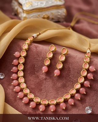 The Gulbahar Meenakari Kundan Set