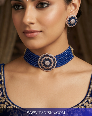The Kensington Sapphire Choker Set