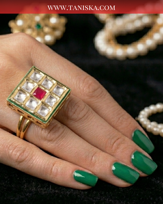 The Nakshatra Reversible Square Ring