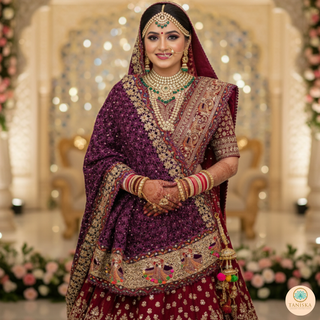 The Maharani Phulkari Dupatta