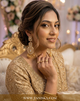 Majestic Floral Drop Earrings