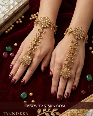 The Mughal Blossom Bridal Haathphool