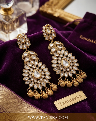 Majestic Floral Drop Earrings