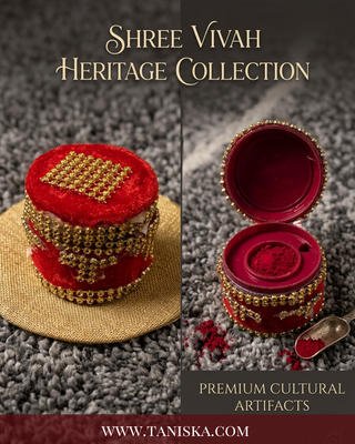 The Imperial Crimson Sindoor Box