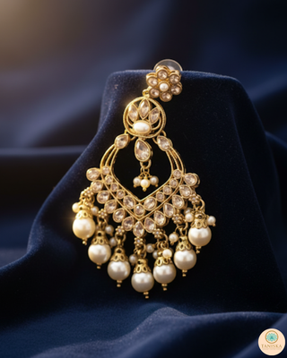 The Royal Pearl-Droplet Necklace Set